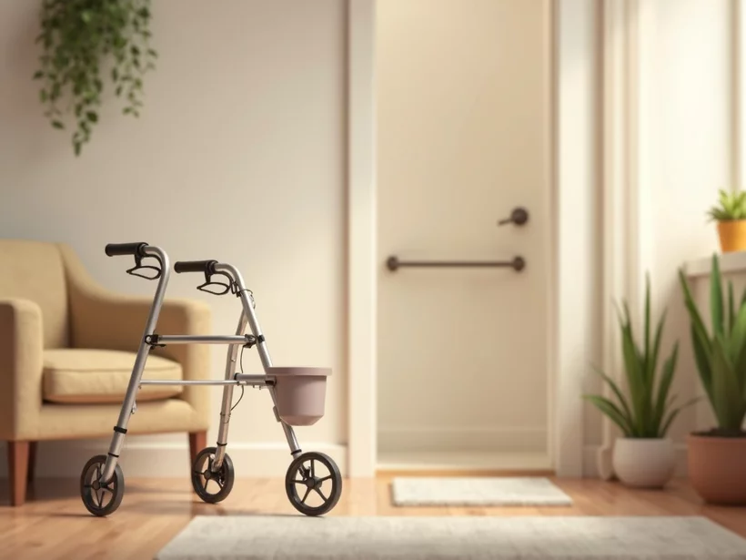 how to use assistive devices to prevent falls at home